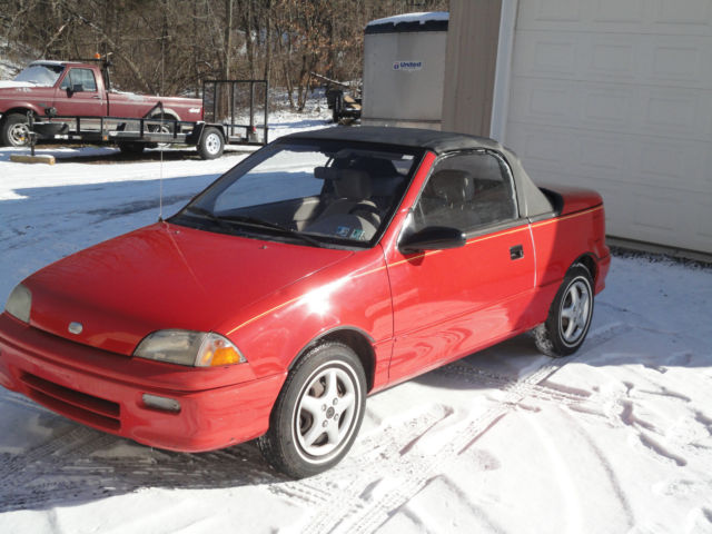 1993 GEO METRO CONVERTIBLE LSI, 84K ORIG MILES, 3 CYL, 5 SPEED 1993 Geo Metro LSI