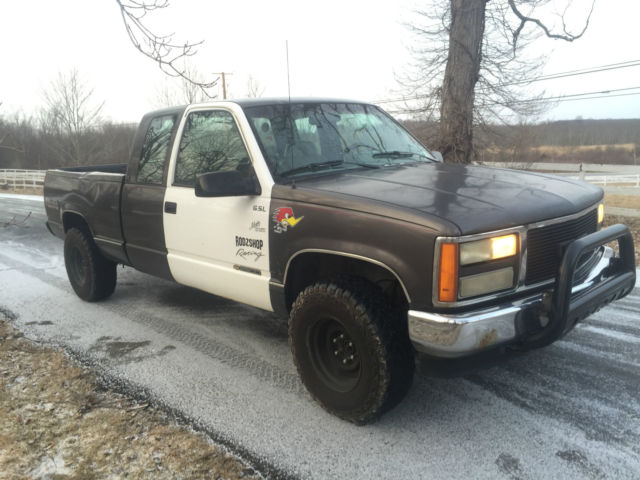 1993 GMC Sierra 1500 4X4 4WD STICK SHIFT V8 EXT CAB SHORT BED - photo 5