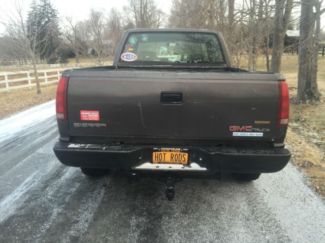 1993 GMC Sierra 1500 4X4 4WD STICK SHIFT V8 EXT CAB SHORT BED - photo 7