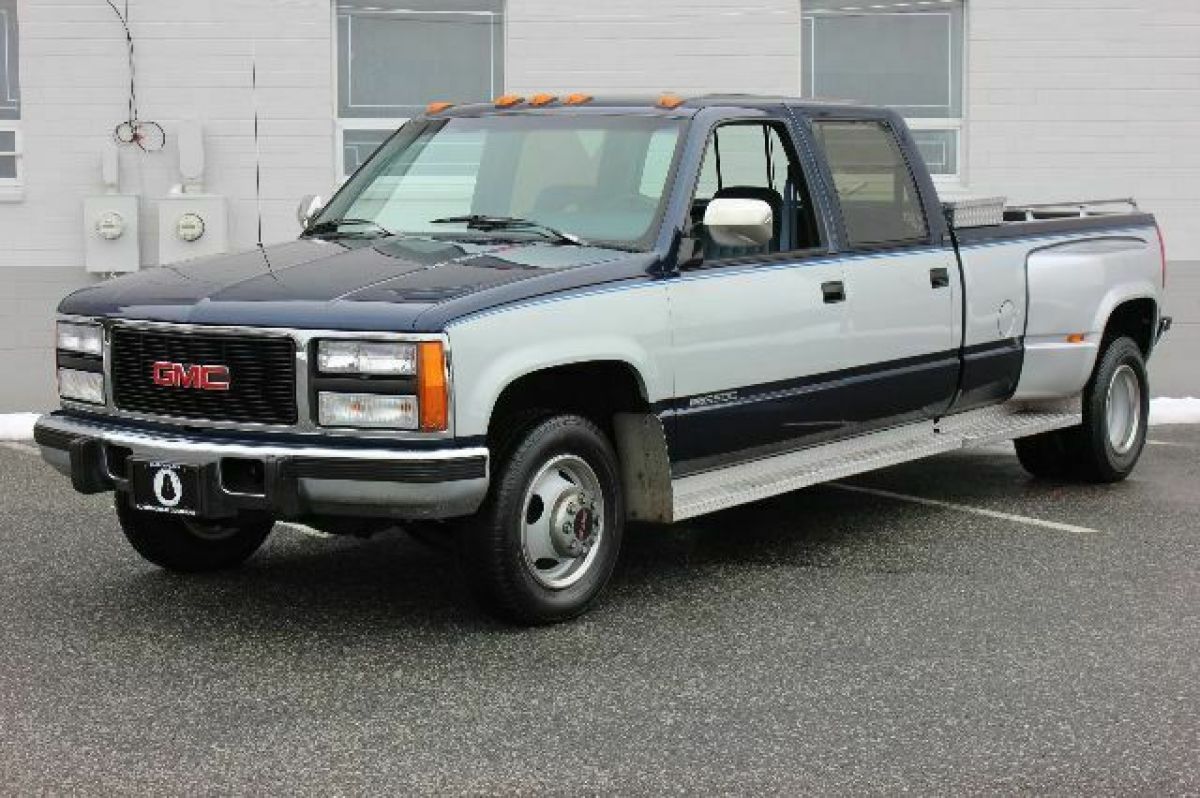 1993 GMC SIERRA 3500 CREW CAB, 6.5 LITER TURBO DIESEL, 76,569 ONE OWNER MILES!!! 1993 GMC Sierra 3500