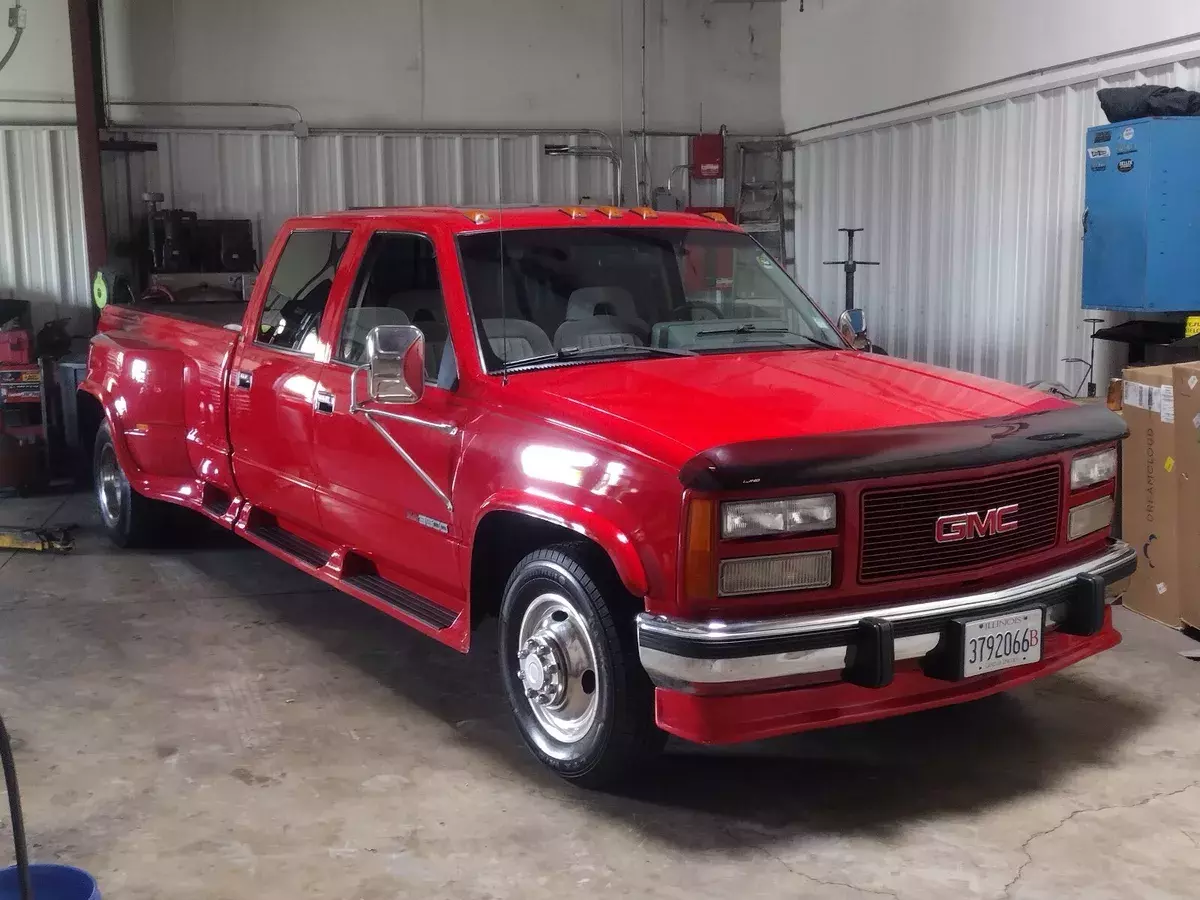1993 GMC Sierra crew cab Chevrolet C30 1993 GMC C3500 C3500