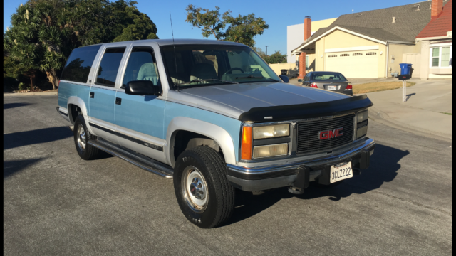 1993 GMC Suburban SLE K20 2500 4X4 121K Miles No Reserve Auction HD Video 1993 GMC Suburban SLE 4X4 Banks Power Pack 454 No Reserve Auction