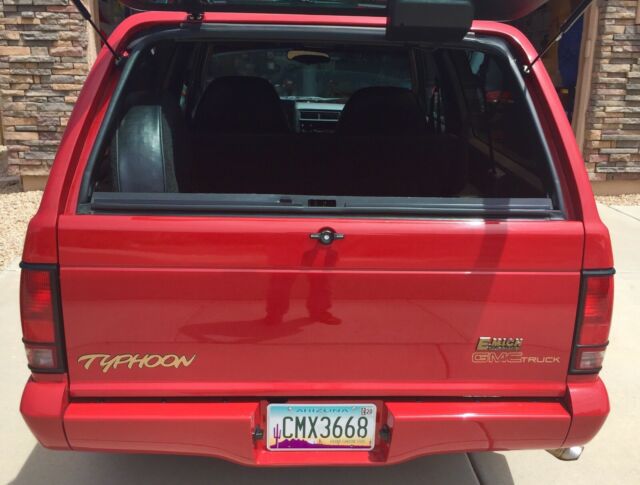 1993 GMC Typhoon RPO BYD Solid Red - photo 7