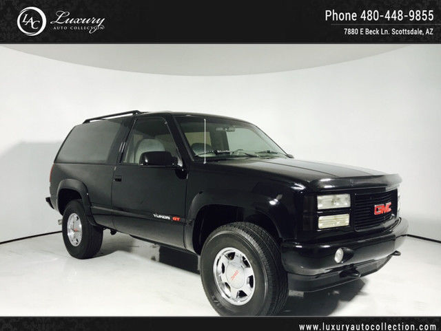 1993 GMC Yukon GT | Cold A/C | Fresh Service | 4X4 Black SUV Manual 1993 GMC Yukon GT