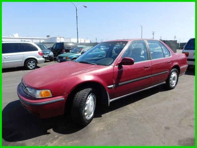 1993 Honda Accord EX Used 2.2L I4 16V Automatic Sedan NO RESERVE 1993 Honda Accord EX