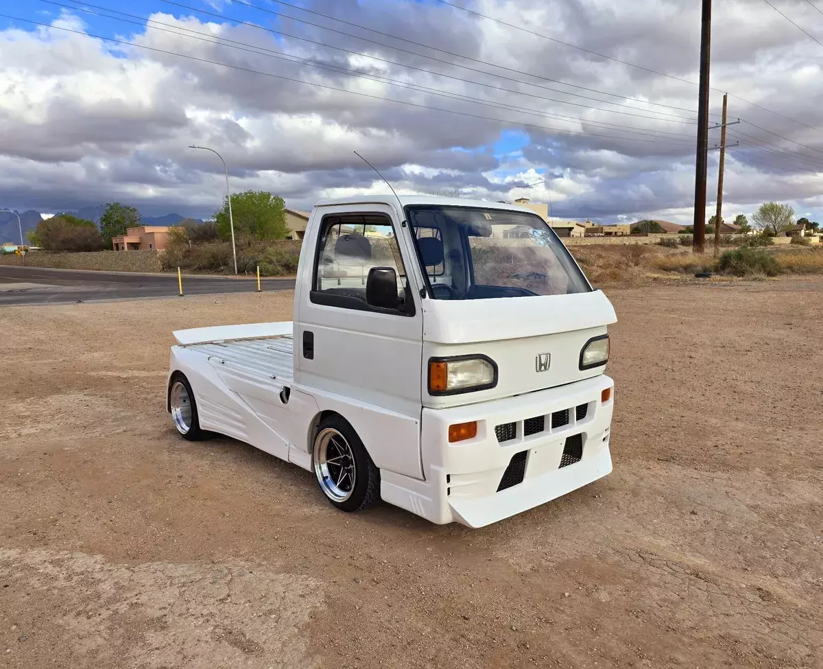 1993 Honda Acty Pickup White Hello Special Widebody 1993 Honda Acty Hello Special Widebody