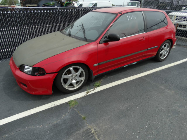 1993 HONDA CIVIC - 1.5L 4 CYL - CONFISCATED - H504053 1993 Honda Civic