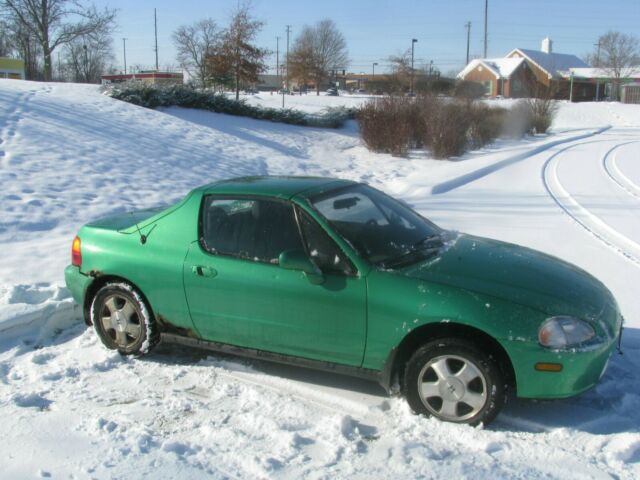 1993 honda civic del sol si d16z6 manual transmission targa top LOW MILES 102k 1993 Honda Del Sol si