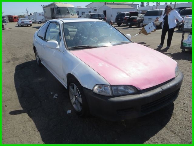 1993 Honda Civic EX Used 1.6L I4 16V Manual Coupe NO RESERVE 1993 Honda Civic EX