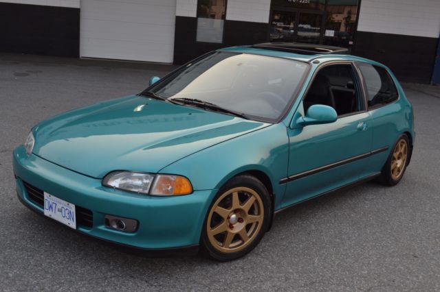 1993 Honda civic SI EG hatchback hatch MANUAL hb TYPE R ej ek sir jdm itr gsr 1993 Honda Civic EG SI