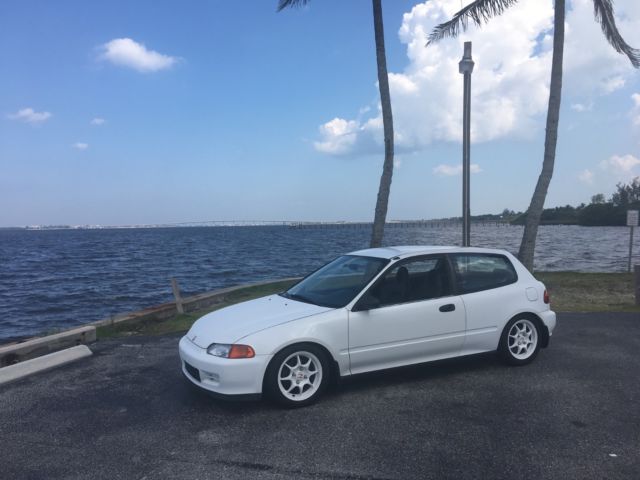 *****1993 Honda Civic VX Hatchback B16 supercharged cold A/C Fast Fun ***** 1993 Honda Civic VX