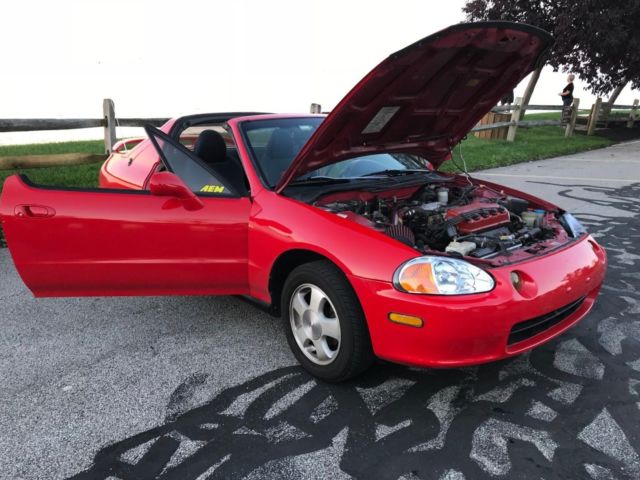 1993 Honda Del Sol DEL SOL Si SOHC VTEC AUTO 2-SEAT ROADSTER TARGA - photo 4