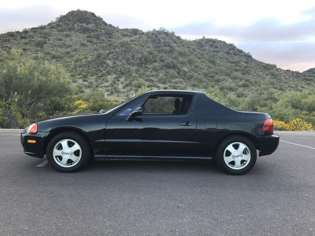 1993 Honda Del Sol Si 265,250 Miles Black 4 Cylinder Engine 1.6L/97 5-Speed M/ 1993 Honda Del Sol Si