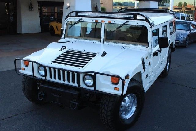 1993 HUMMER H1 Wagon. White/Black. Diesel. Super Clean. Must See. 1993 Hummer H1 SUV