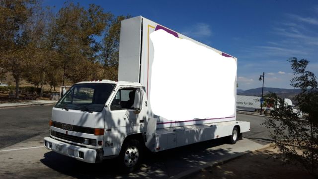 1993 Isuzu Mobile Billboard Truck 10ft x 22ft 1993 Isuzu NPR