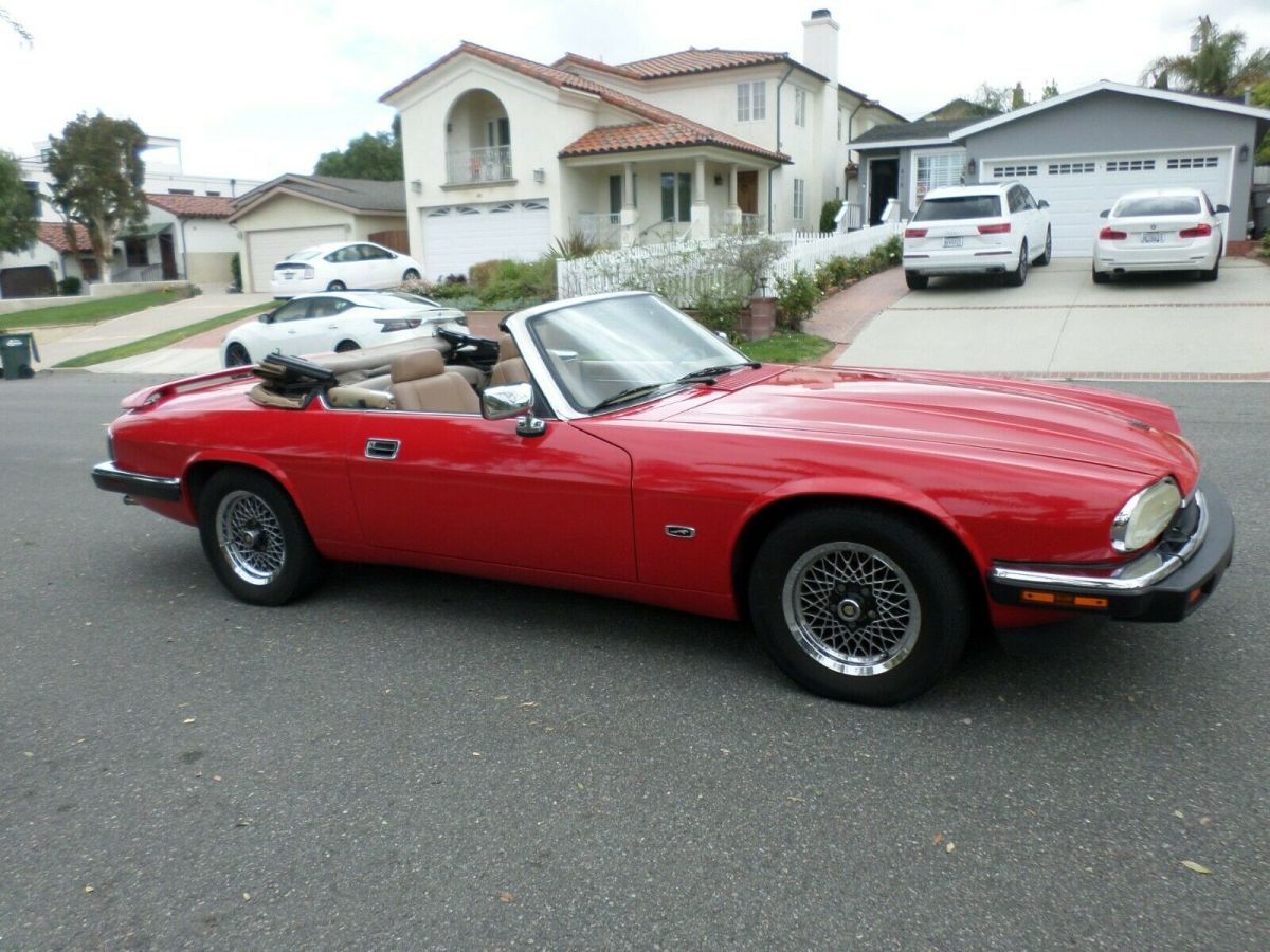 1993 Jaguar XJS Convertible - rust free Cali car. 6 Cylinder 1993 Jaguar XJS convertible