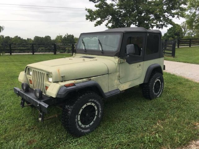 1993 Jeep Wrangler 4 cylinder Base model 1993 Jeep Wrangler