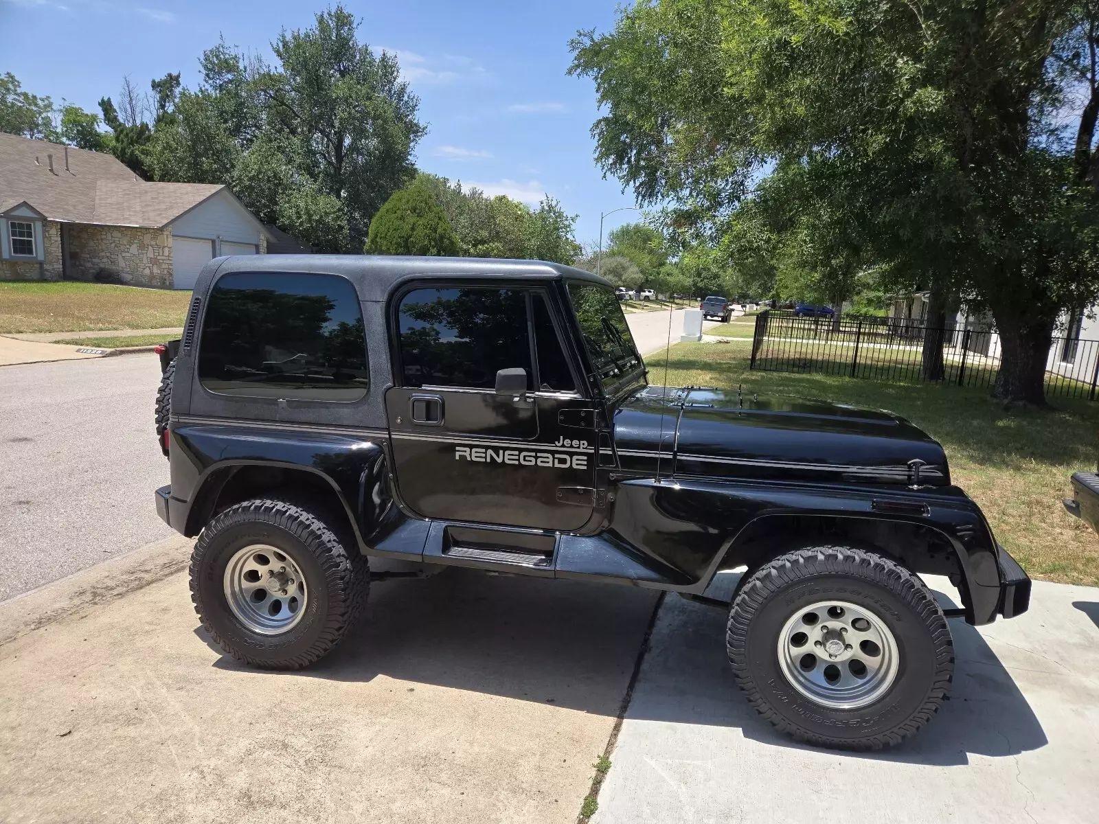 1993 Jeep Wrangler Black RENEGADE 1993 Jeep Wrangler RENEGADE