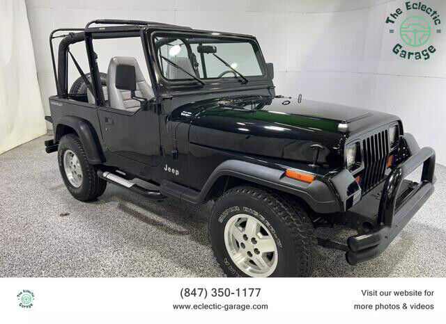 1993 Jeep Wrangler, Black with 14204 Miles Shipping Anywhere! 1993 Jeep Wrangler S Sport Utility