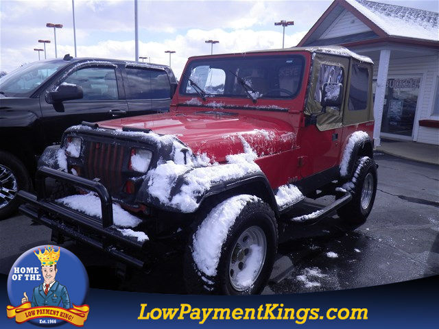 1993 Jeep Wrangler SPOR 165131 Miles Red SUV 4.0L 6 cyls 1993 Jeep Wrangler SPOR