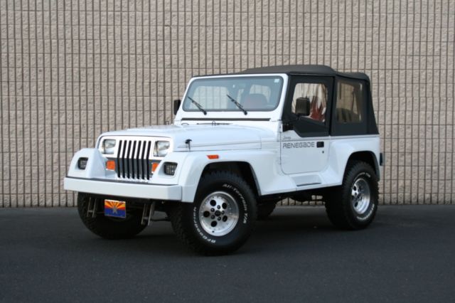 1993 Jeep Wrangler w/ Renegade Package | TIME CAPSULE with only 11,000miles!!! 1993 Jeep Wrangler Renegade