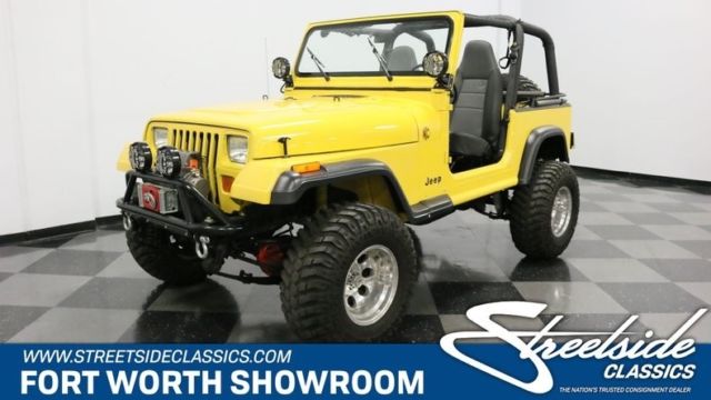 1993 Jeep Wrangler YJ Jeep 350 3 Speed Automatic Classic Vintage Collector 1993 Jeep Wrangler YJ