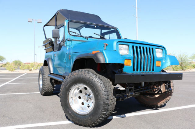 1993 Jeep Wrangler YJ,Custom 8 Passenger,4.0 Liter HO Motor,5 spd,Rustfree AZ!!! 1993 Jeep Wrangler