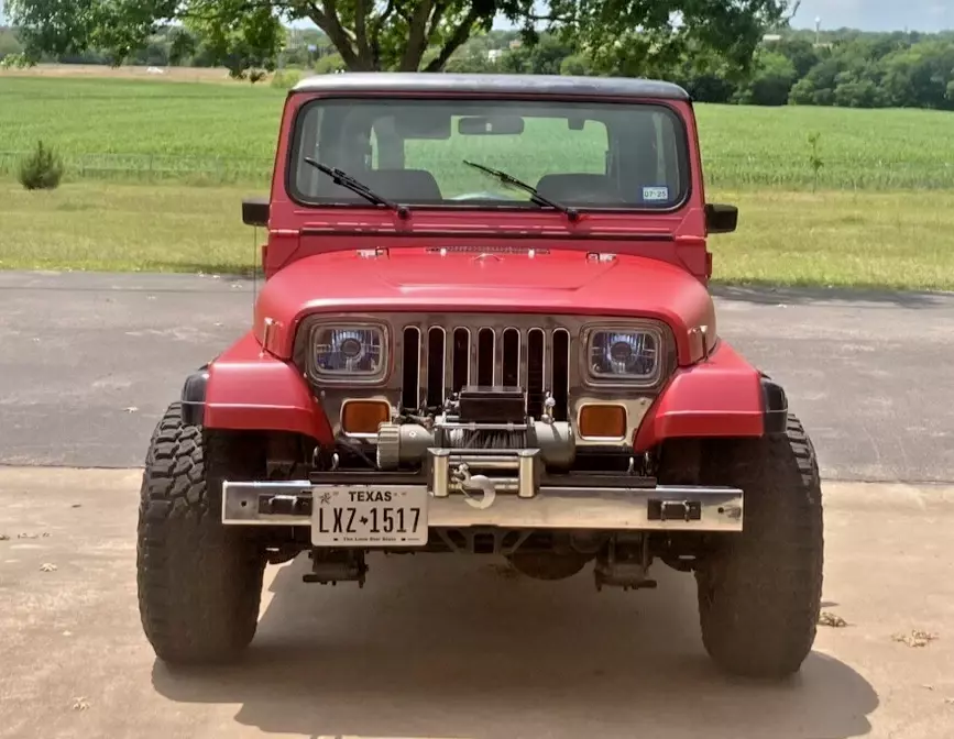 1993 Jeep YJ, 807 Miles on new Jasper Engine, Air Conditioner 1993 Jeep YJ