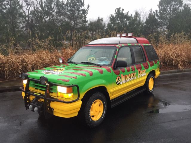 1993 Jurassic Park Touring Ford Explorer 1993 Ford Explorer Custom Interior