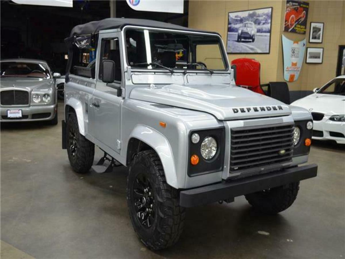 1993 Land Rover Defender 90 123989 Miles Silver SUV 300TDI Manual 1993 Land Rover Defender 90