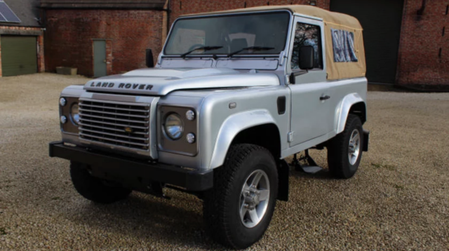 1993 Land Rover Defender 90 Soft-Top Hurricane Heat and Air Conditioning 1993 Land Rover Defender