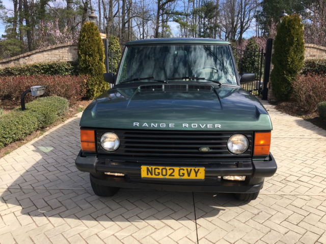 1993 Land Rover Range Rover County Sport Utility 4-Door 3.9L 1993 Land Rover Range Rover County Sport Utility 4-Door