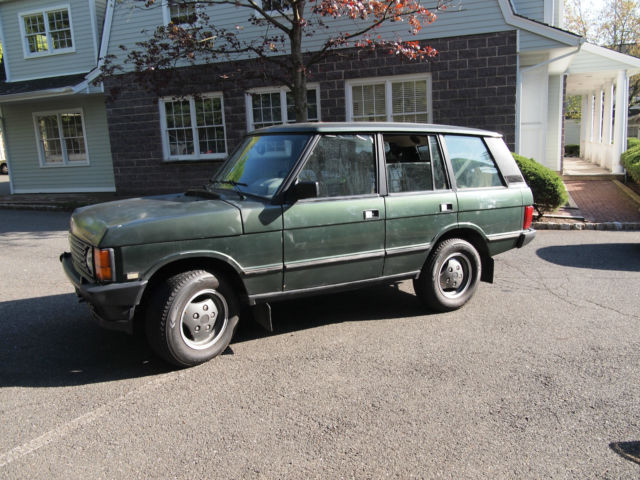 1993 Land Rover Range Rover County Sport Utility 4-Door 3.9L. Low Reserve 1993 Land Rover Range Rover County