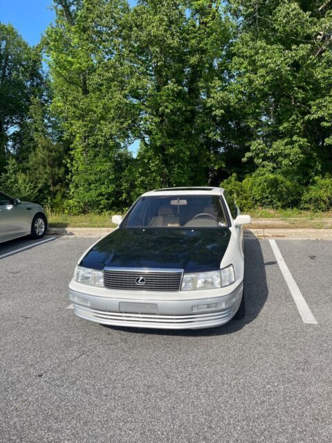 1993 Lexus LS400 Sedan White RWD Automatic 400 1993 Lexus LS 400