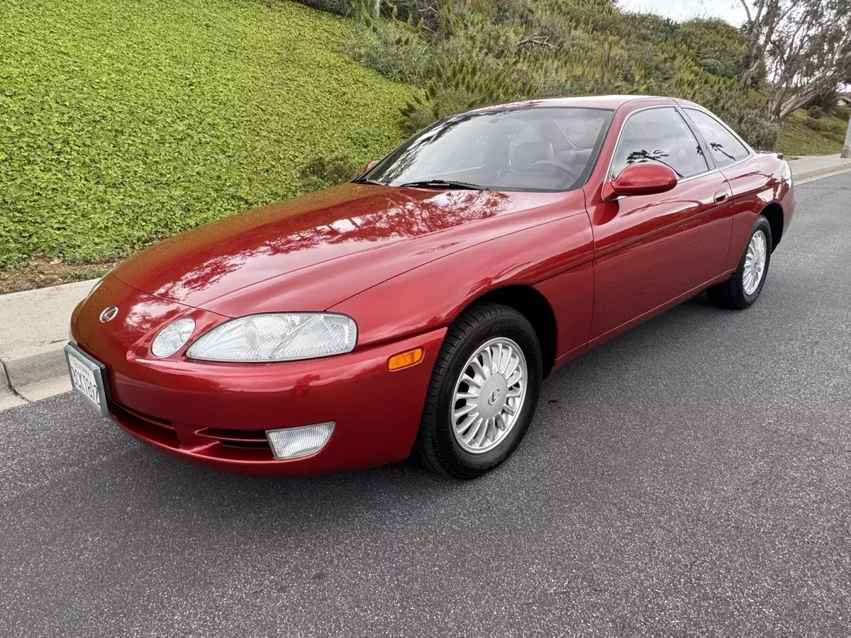 1993 Lexus SC300 Coupe Red 300 1993 Lexus SC 300
