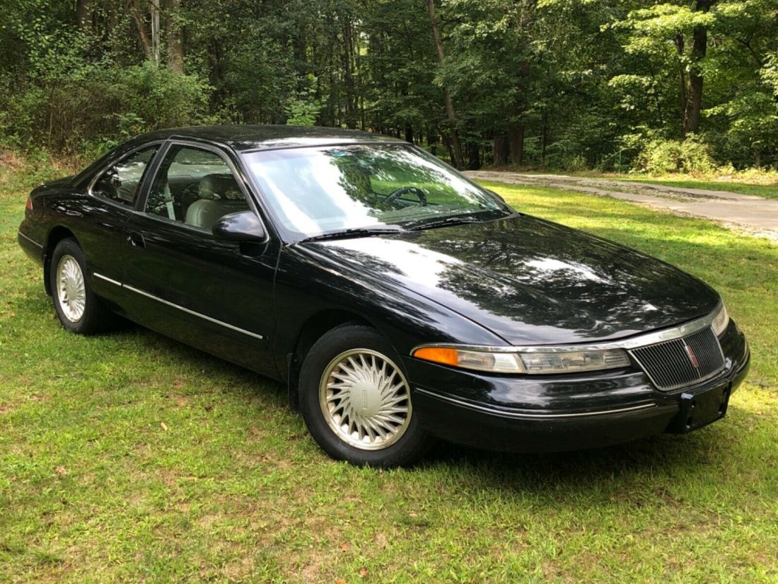1993 Lincoln Mark VIII NO RESERVE! 4.6 V-8 Black w/Tan Int; Clean but needs work 1993 Lincoln Mark Series