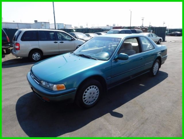 1993 LX Used 2.2L I4 16V Automatic Coupe NO RESERVE 1993 Honda Accord LX