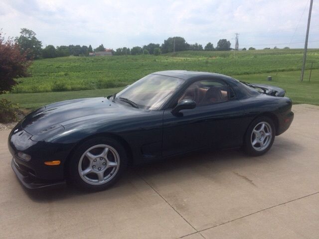 1993 Mazda RX-7, 2 Door Coupe, Montego Blue 1993 Mazda RX-7