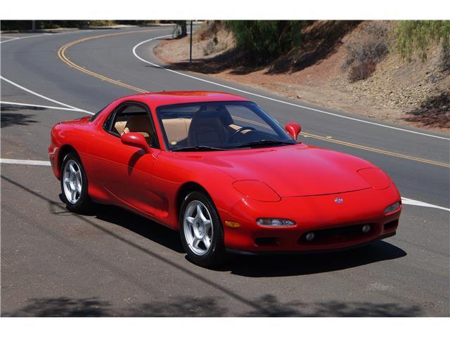 1993 Mazda RX-7 45,390 Miles Red Rotary engine 1.3L/80 Manual 1993 Mazda RX-7