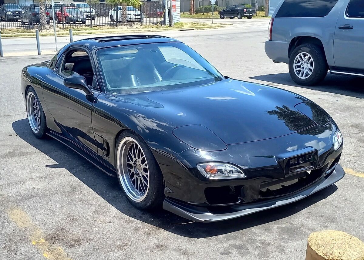 1993 Mazda RX-7 Black RWD Manual 1993 Mazda RX-7