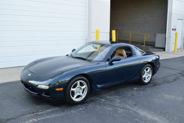 1993 MAZDA RX-7 TWIN TURBO 5SPD MANUAL MONTEGO BLUE/TAN CLEAN CARFAX MINT 1993 Mazda RX-7