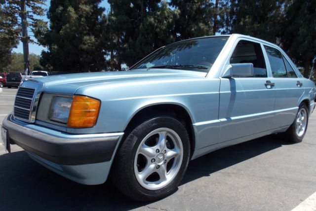 1993 MERCEDES BENZ 190E 2.6 115K ORIG MILES.CLEAN TITLE.NEW PAINT.CALIF CAR.NICE 1993 Mercedes-Benz E-Class 2.6