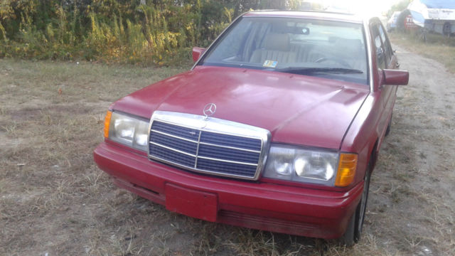 1993 Mercedes-Benz 190E...Needs Work, BUT ONLY 80K MILES--NO RESERVE 1993 Mercedes-Benz 190-Series 190e