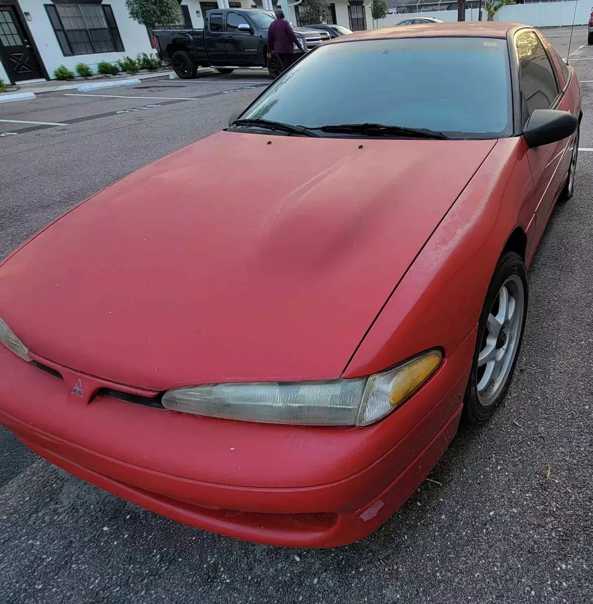 1993 Mitsubishi Eclipse Red GS 1993 Mitsubishi Eclipse GS