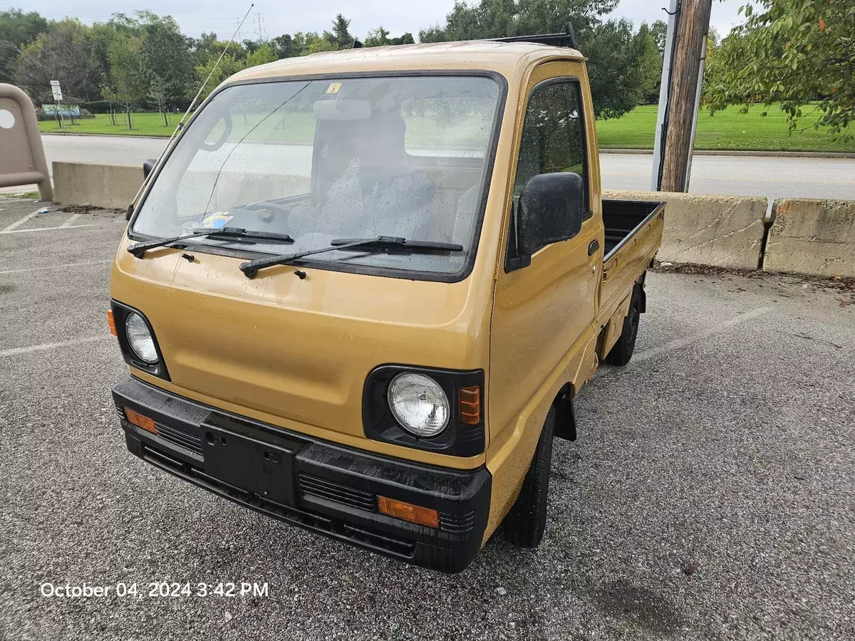 1993 Mitsubishi Minicab Pickup Brown MITSUBISHI MINICAB U42T 1993 Mitsubishi Minicab MITSUBISHI MINICAB U42T