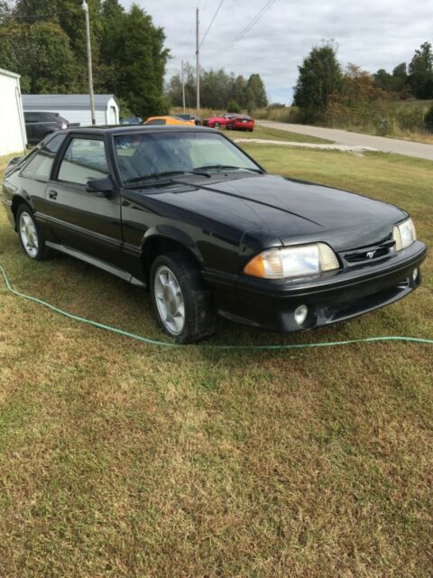 1993 mustang cobra Blk on blk 55k miles roller 1993 Ford Mustang