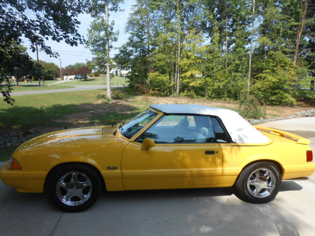 1993 Mustang Convertible Limited Edition 1993 Ford Mustang LX