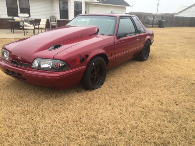 1993 Mustang LSX Turbocharged ProStreet/Drag Race Car Notchback 1993 Ford Mustang LX