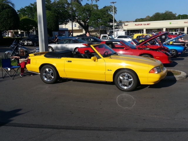 1993 Mustang LX Convertible 5.0 Feature Car Limited Edition 1993 Ford Mustang LX Convertible 2-Door