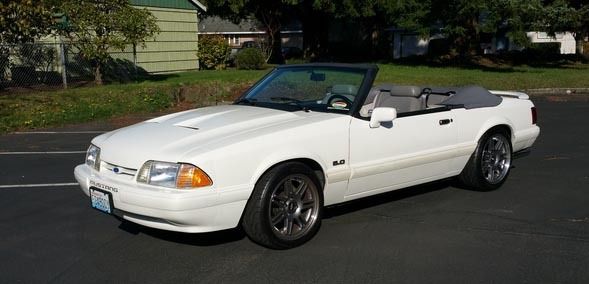 1993 Mustang LX Convertible. One of the best Fox body Mustangs around. 1993 Ford Mustang LX